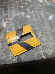 ’69 Shelby Mustang Scale Model Pre-built Custom Red Yellow Blue Plastic