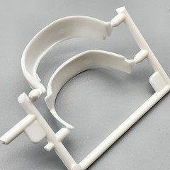 Revell 1/25 1998 Corvette Parts Kit Bash Rear Inner Wheel Wells