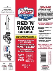 Lucas Red ‘N’ Tacky Grease – 14 Ounce