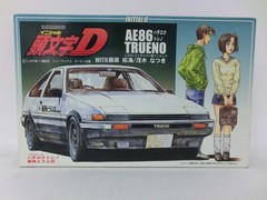 Plastic Model Kit 1/24 AE86 Trueno Fujiwara Tofu Shop WITH Takumi Fujiwara & Nat