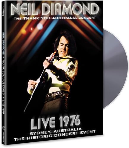 Generic Neil Diamond The Thank You Australia Concert Greatest Hits Live 1976 Dvd