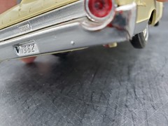🚦😎🔥AMT 1962 Ford Galaxie 500 HT 1/25 Scale Dealer Promo – Tan 🔥😎🚦