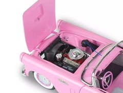 Revell 1956 Ford Thunderbird Plastic Model Kit Unassembled Pink/White 1:24