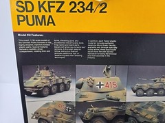 Testors Italaerei SD KFZ 234/2 Puma 1:35 Scale Model Kit NEW OPEN BOX READ