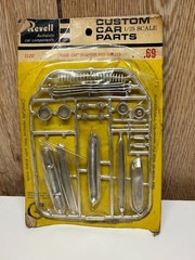 Revell C1152 Custom Car Parts Kit, Dream Car Bumpers & Grill, NOS, Unopened