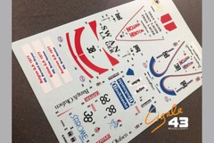 Decals March 761 1977 Formula 1 1/43rd scale for Tameo Kits by Cigale 43 CDS008