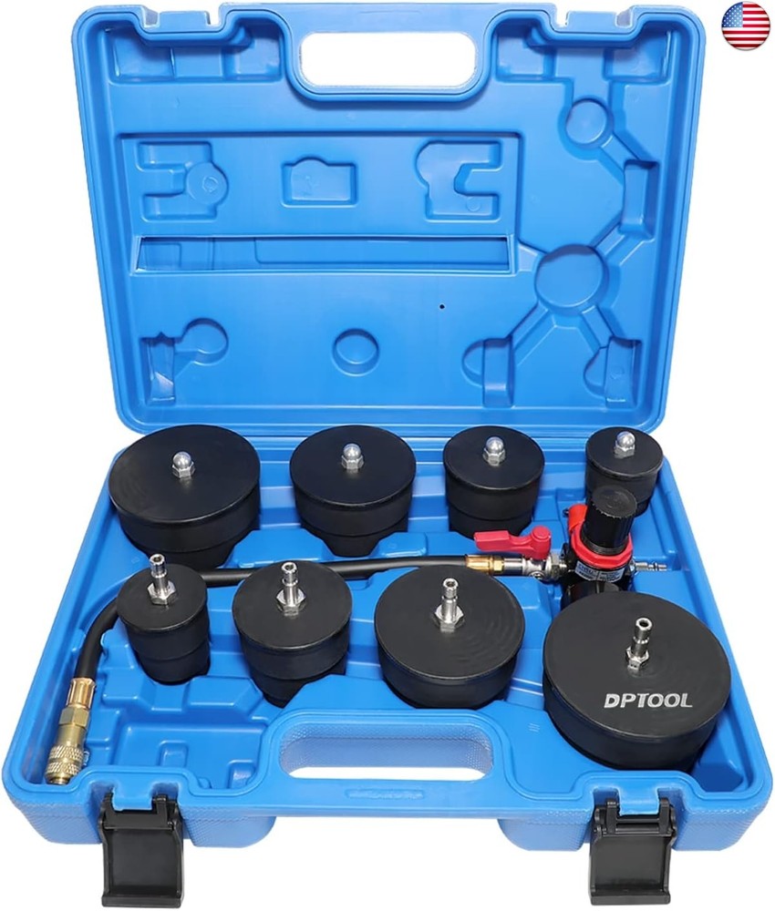DPTOOL Turbo System Leakage Tester Turbocharger Air Pressure Guage Cooling