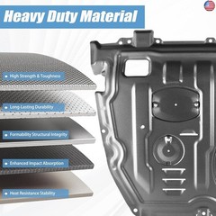 Upgrade Engine Splash Shield Guard 30% Wider for Honda CRV EX/EXL 2017-2022