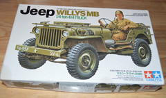 Tamiya, Jeep Willys MB 1/4 Ton 4×4 Truck, Model #35219, Scale 1:35, Open Box