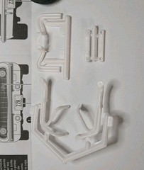 Junkyard AMT REVELL 1/24 1/25 small block Chevy headers model car kit parts A