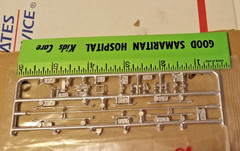 Misc Model Car Chrome Parts 1/24/25 scale (Parts only) Package # 51