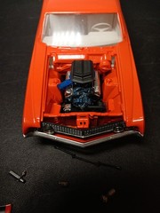 Revell 1970 Ford Torino Cobra Jet 1:25 EXTREMELY Well Built Kit (RD DESCRIPTION)