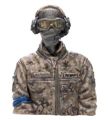 Hobby Fan HF772 1-35 Ukranian YPR-765 PRI.50 APC Crew – 4 Figs Set – USA Stock
