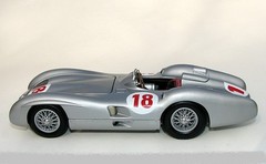 Mercedes Benz Race Racing Car Racer Vintage Le Mans Built Model 24Metal