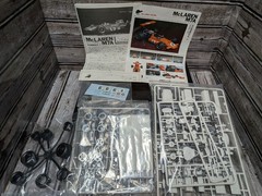 Union Model Co McLaren M7A Formula 1 Plastic Race Car Model Kit