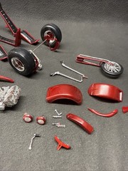 MPC 3+3 CHOPPER Kawasaki Mach 3 Engine Trike 1/12 Model Harry Bradley’s RARE