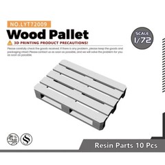 Yao’s Studio LYT72009 1/72 Wood Pallet For Model Railroads Display Prop