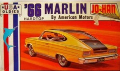 JOHAN 1966 Marlin 2 – FRONT INNER WHEELS & RETAINERS for 1:25 Model Kit 66