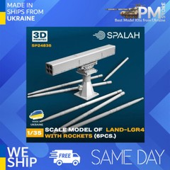 Spalah 24835 1/35 Scale model “LAND-LGR4 with rockets”