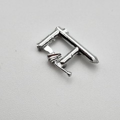 Revell 1/25 67 Dodge Charger 426 Hemi 85-7669 Parts Chrome Stock Shifter