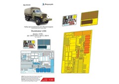 1:35 PE Detail Set for scale model Studebaker US6 ICM