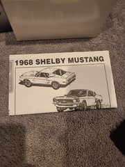 AMT 1:25 #31766 Muscle 1968 Shelby GT-500 Open box New Sealed Contents See Photo