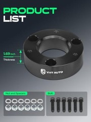 2.5 Inch Front Leveling Lift Kit Fit 07-24 Chevy Silverado 1500, Tahoe, 2.5″