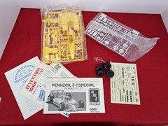 AMT Pennzoil Z-7 Special Penske PC-17 1/25th Model Kit #6880 Complete in Box