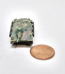 Takara 1/144 World Tank Museum 2. German Hetzer Tank. In camouflage. (#33)