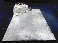 1/35 Scale Military Diorama Base Terrain Display Model Soldiers Figures Diecast