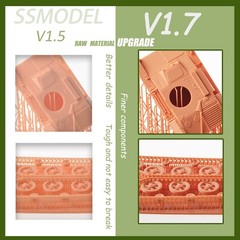 SSMODEL 72523 V1.5 1/72 Military Model Kit US T18 HMC Self-propelled WoT WAR