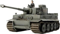Tamiya German Army Heavy Tank Tiger I, Plastic Display Model 1/25 Scale [30611]