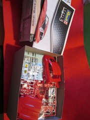 REVELL PLASTIC MODEL KIT JAGUAR XK-E (E-TYPE) 1/24 SCALE MODEL CAR 85-4509 used