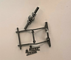 Bagged Back Half Chassis Kit 4 Link Airbags 1 25 Scale Custom Truck Lay Frame