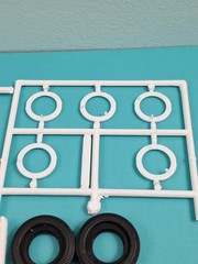 Revell AMT Ertl Monogram MPC 1/25 Model Part 1958 Ford Edsel Pacer Wheels Tires