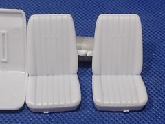🌟 Seats 1968 Chevy Chevelle SS 1:25 Scale 1000s Model Car Parts 4 Sale Revell