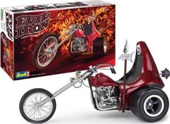 Level 5 Model Kit Evil Iron Custom Chopper Trike 1/8 Scale by Revell