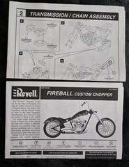 Revell RM Kustom Fireball Custom Chopper 1/12 Model Kit 85-7319