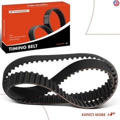 A-Premium Engine Timing Belt Compatible with Hyundai Elantra 1999-2012, Tucson