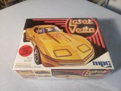 Vintage MPC BIG 1/20 LASER VETTE 1-0743 NEW OLD STOCK FACTORY SEALED 1979 MINTY