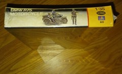 BMW R75 MOTORCYLE MODEL KIT WWII ORIGINAL FACTORY SEALED 1979 TESTORS ITALERIA