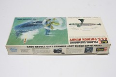 Polaris Submarine Model Kit U.S.S. Patrick Henry 1967 Revell 18″ Pre-Owned Vtg.