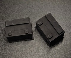 1:24 1:25 SCALE MODEL CAR BATTERY BATTERIES 149-12VBB Pre-drilled For Wire