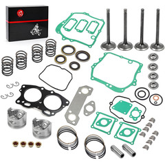 Top End Kit STD Piston & Ring + Gasket Seal + Exhaust Valve + Intake Valve Sprin