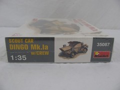 MiniArt 1/35 Scale British Scout Car Dingo Mk.Ia w/ 2 Figure Crew #35087 NOS