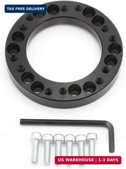 Steering Wheel Adapter Spacer 12mm 1/2” for OMP to NARDI Hub, Black