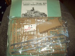 ITALERI GERMAN MILITARY WWII SELF PROP.GUN M40-75/18 MODEL KIT #214