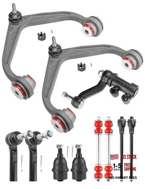 11pc Front End Suspension Kit Upgrade Polyurethane for 11pc/11-19 Wrinkle Gray