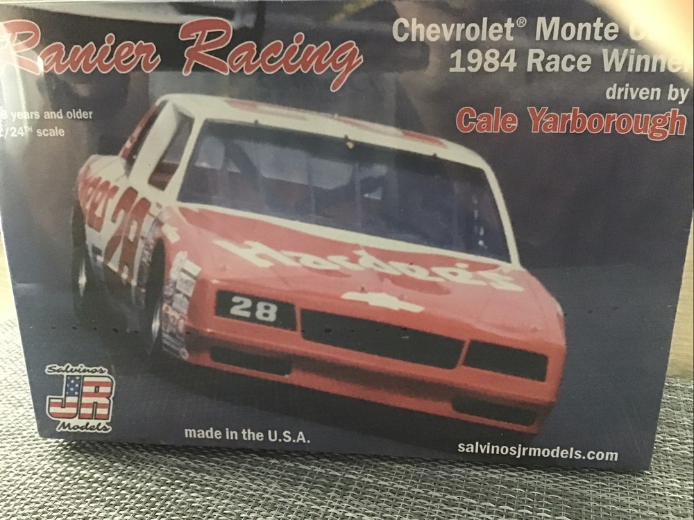 Salvinos 1/24 Cale Yarborough Ranier Racing Monte Carlo 1984 Race Winner- Sealed