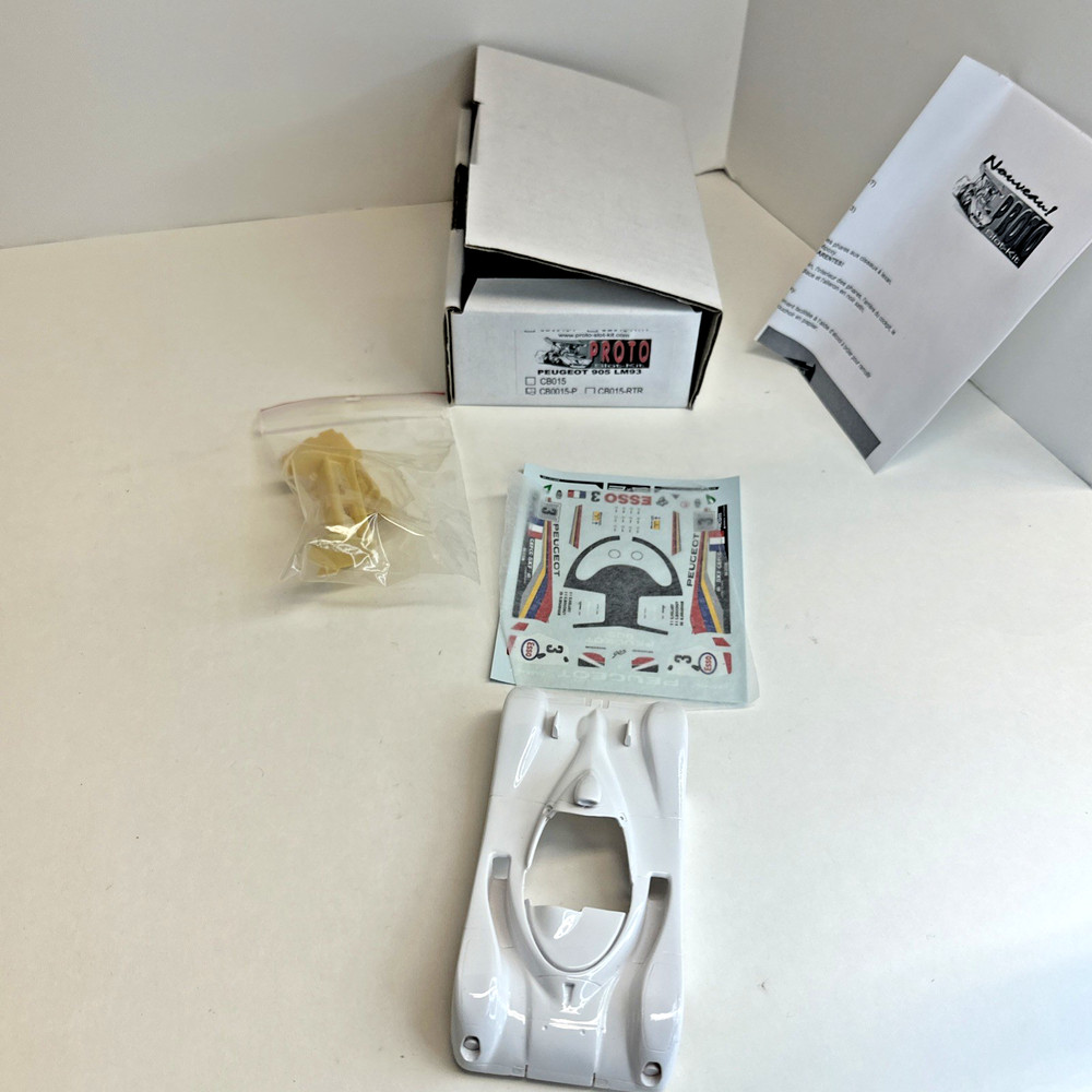 Proto Slot – Slot car body kit CB015-P Peugeot 905 LM93
